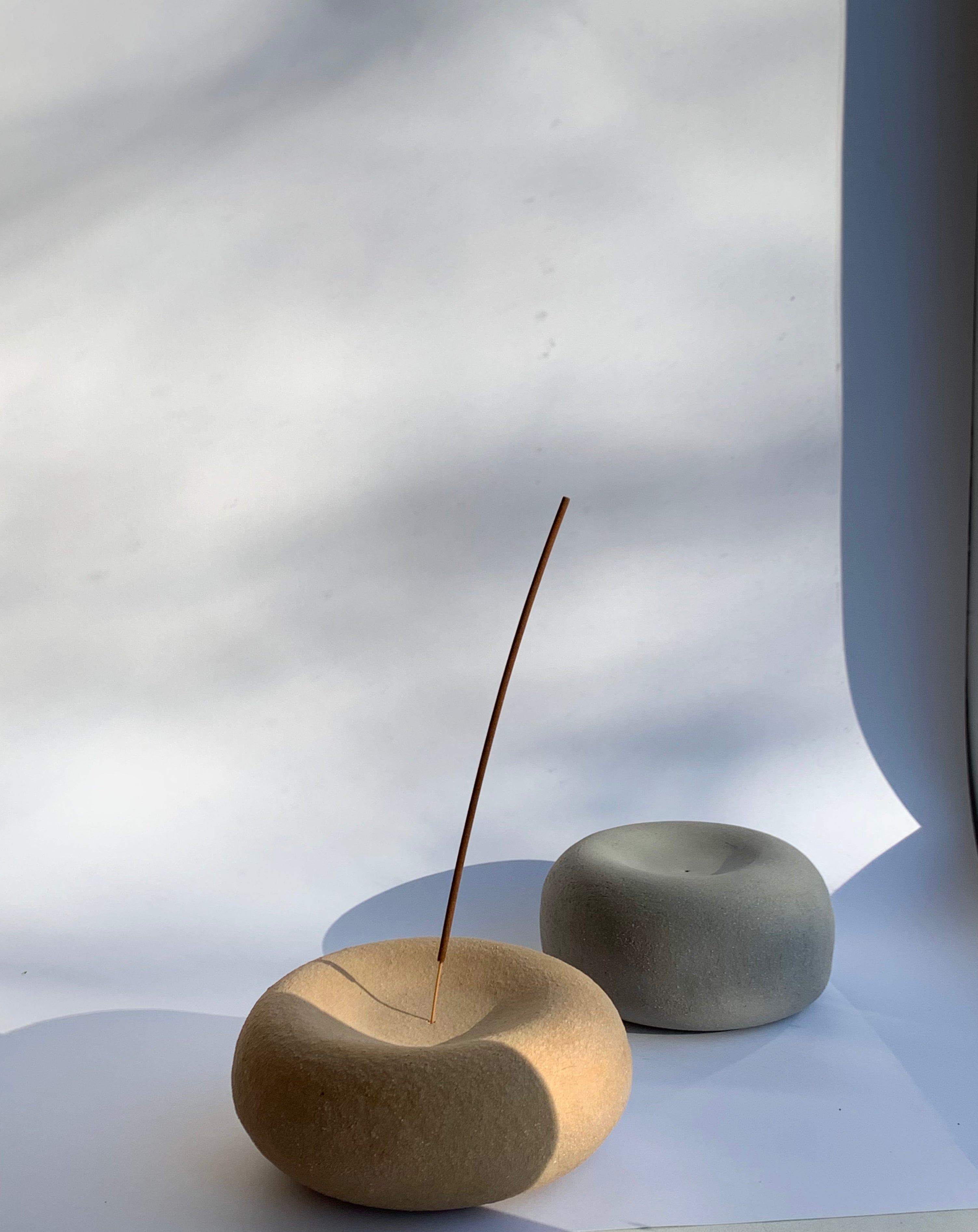Rust incense holder, 2025