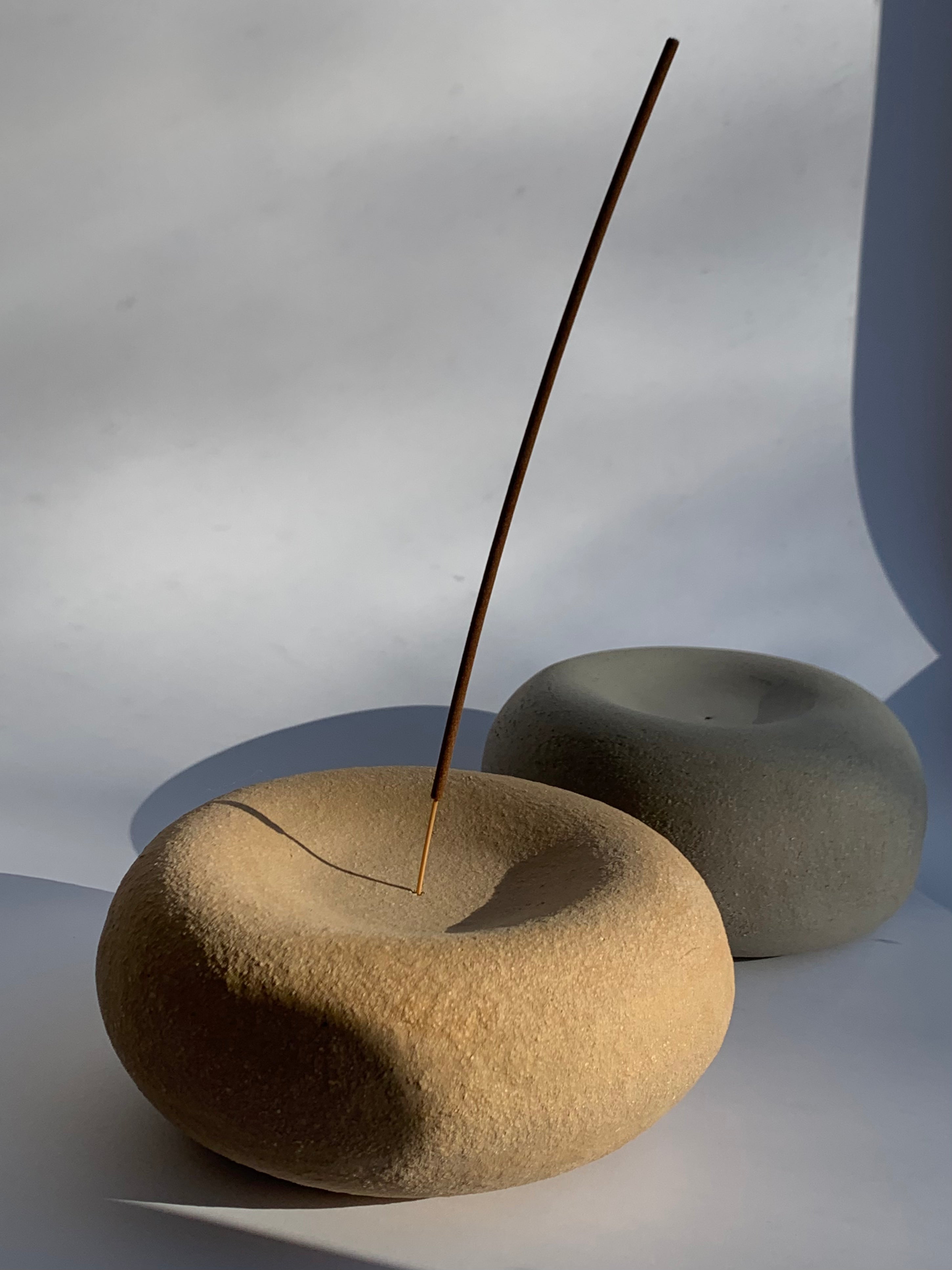 Rust incense holder, 2025
