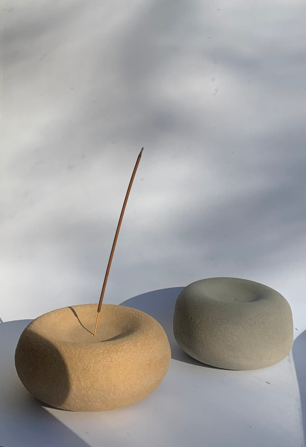 Rust incense holder, 2025