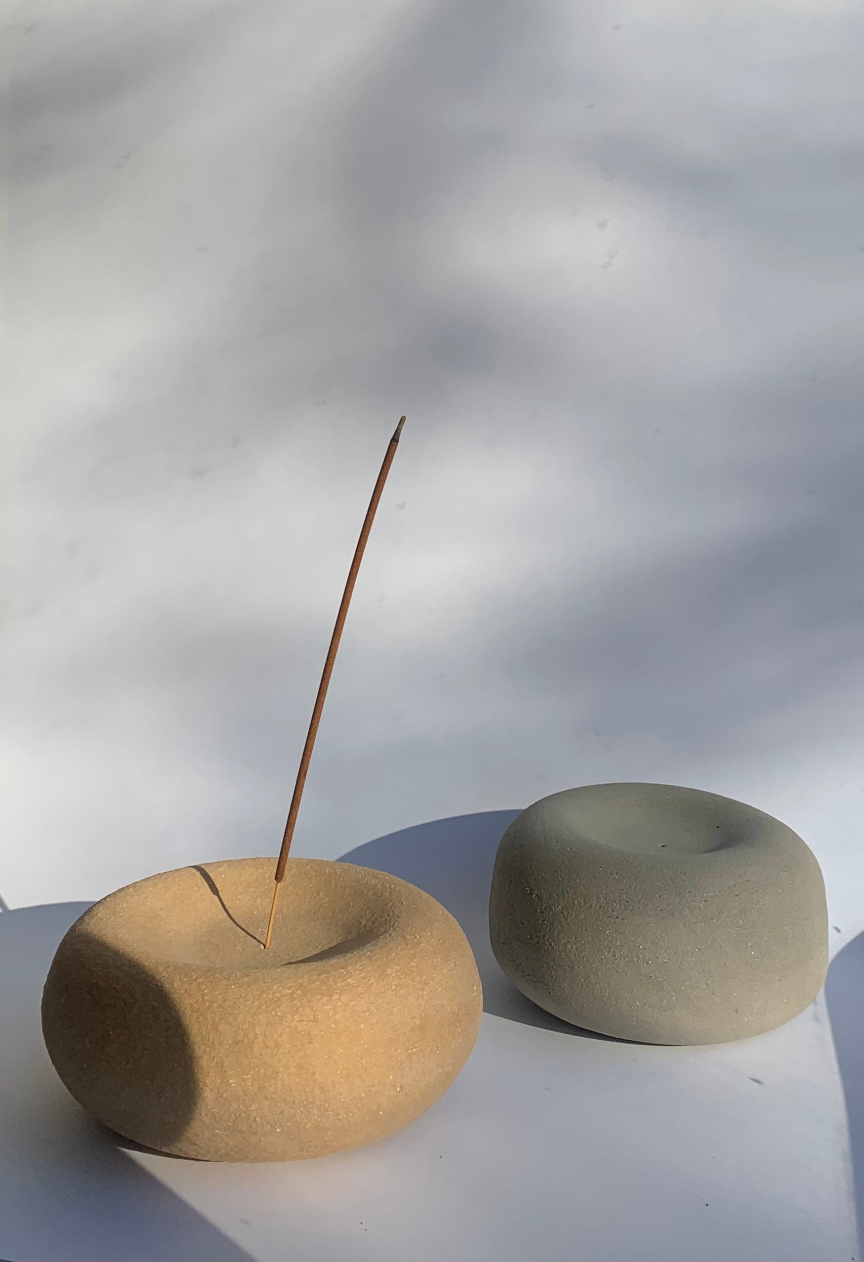 Rust incense holder, 2025