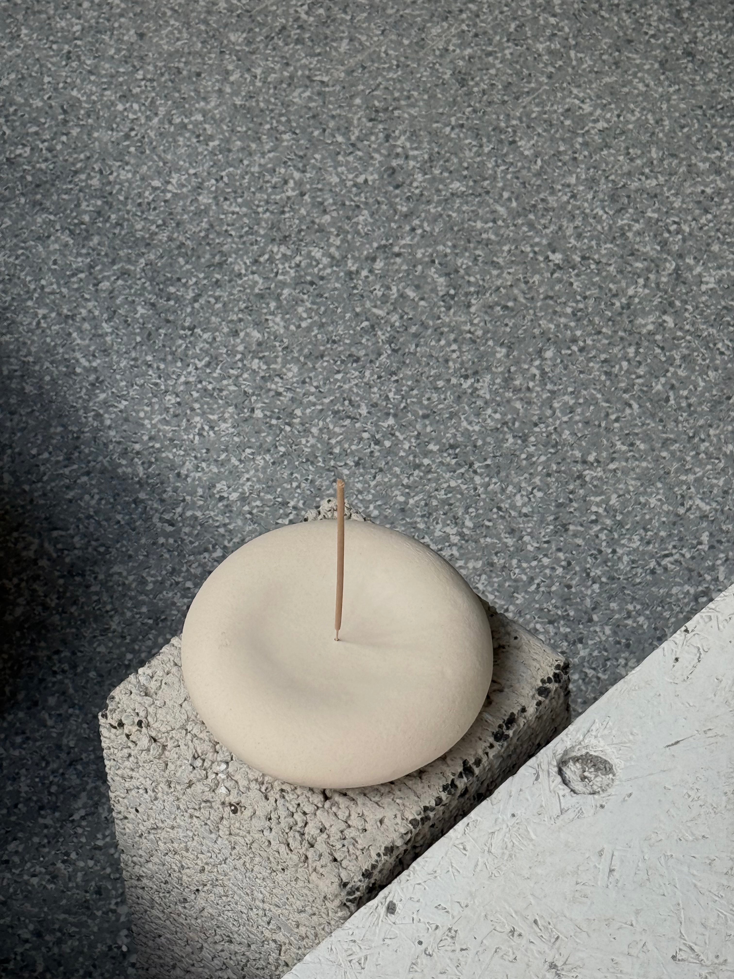 White Incense Holder